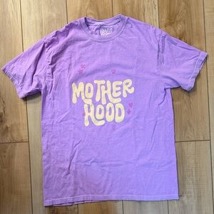 Karrie Locher Motherhood Purple Tee